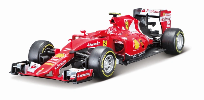 Bburago - Ferrari Sf15-t Sebastian Vettel Diecast Car - Red