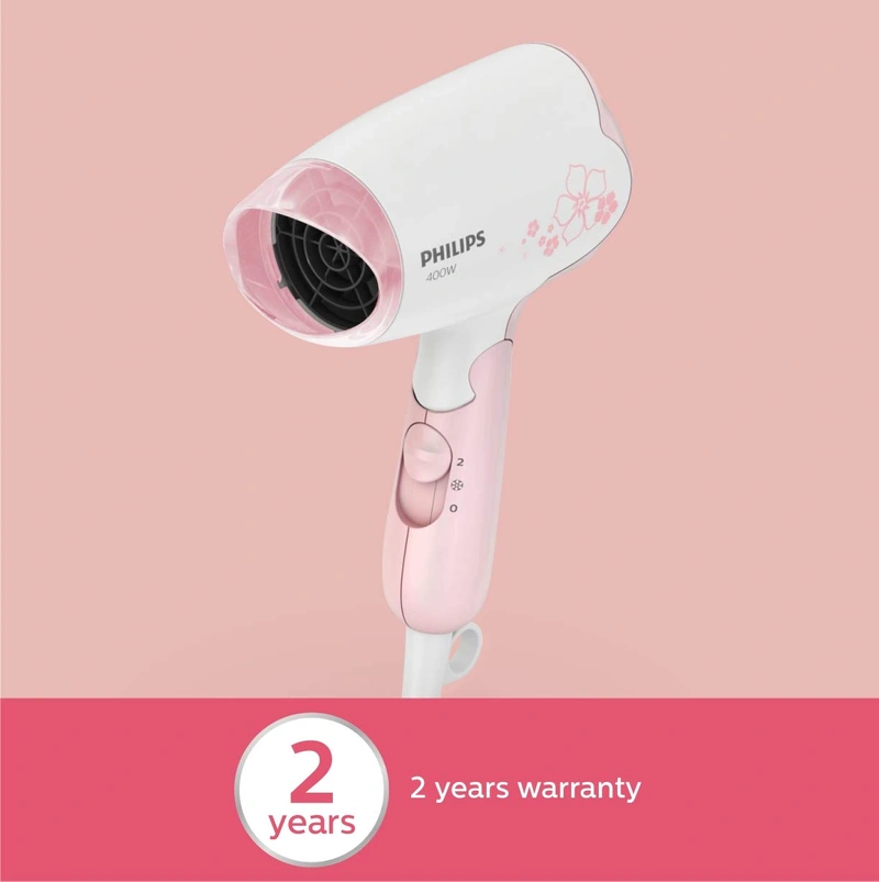 Philips Dry Care Professional Hair Dryer Pink/White