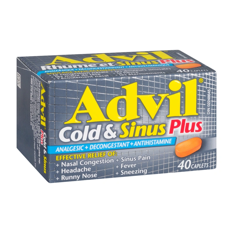 Advil Cold and Sinus Plus 40 Caplets Wholesale Prices Tradeling