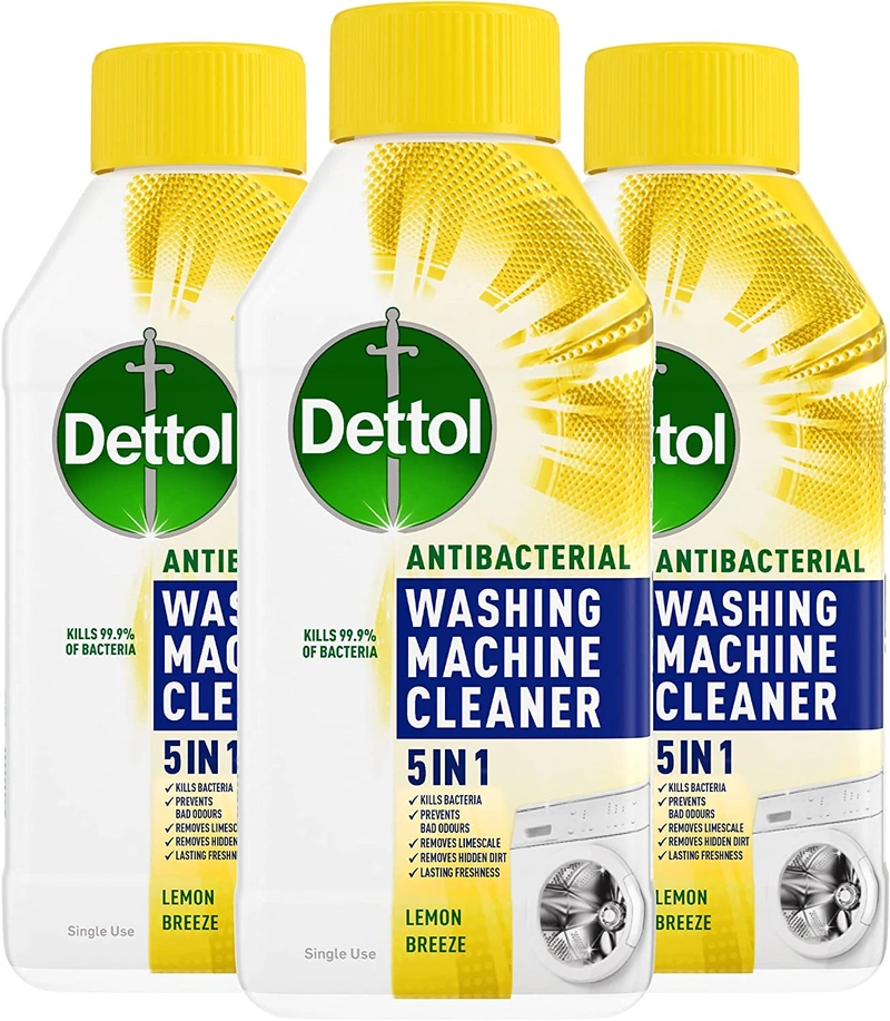 Dettol Washing Machine Cleaner Lemon 250ml x 3 Wholesale Tradeling