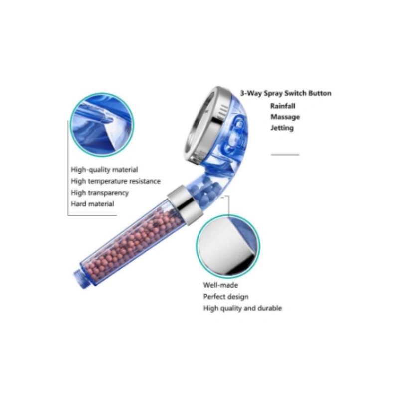 Nosame High Pressure Water Saving 3 Mode Function Shower Head