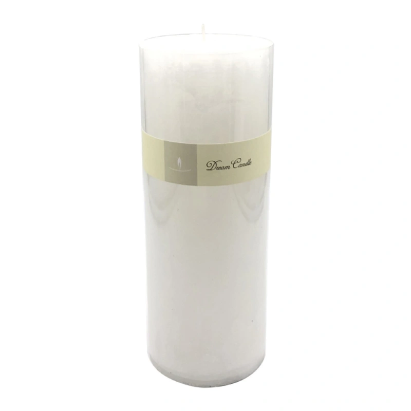 Luminara Pillar Candle Unscented 1500 GR 9.5 x 25 Cm White Wholesale