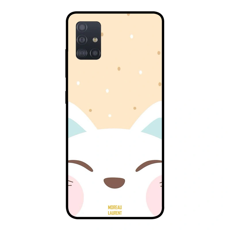 Moreau Laurent Samsung Galaxy A51 Protective Case Cover Cat Appear At Bottom