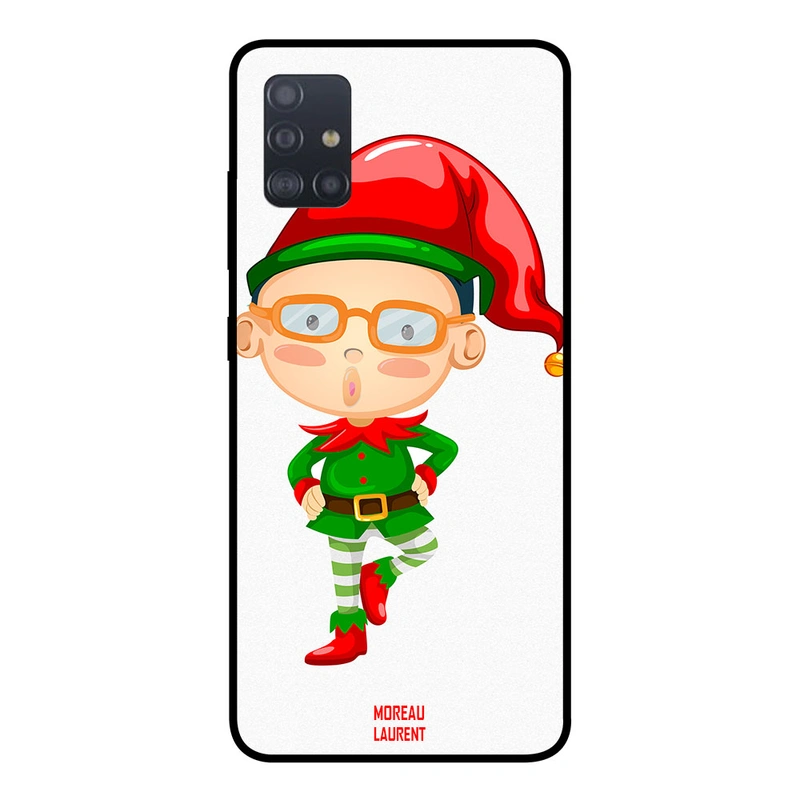 Moreau Laurent Samsung Galaxy A51 Protective Case Cover Christmas Stylish Boy