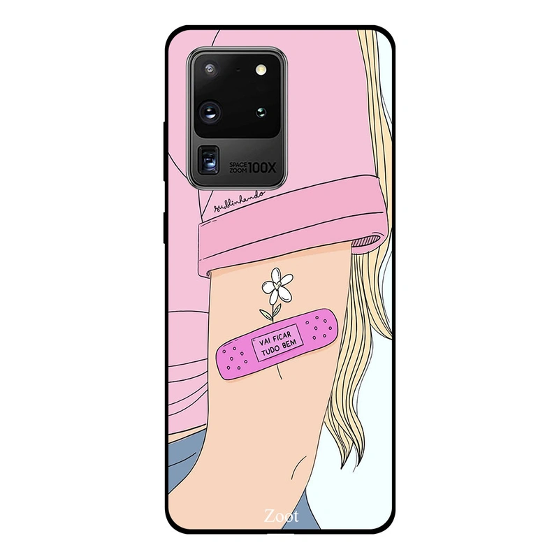 Zoot Protective Printed Case Cover For Samsung Galaxy S20 Ultra Bandage On Girl's Arm