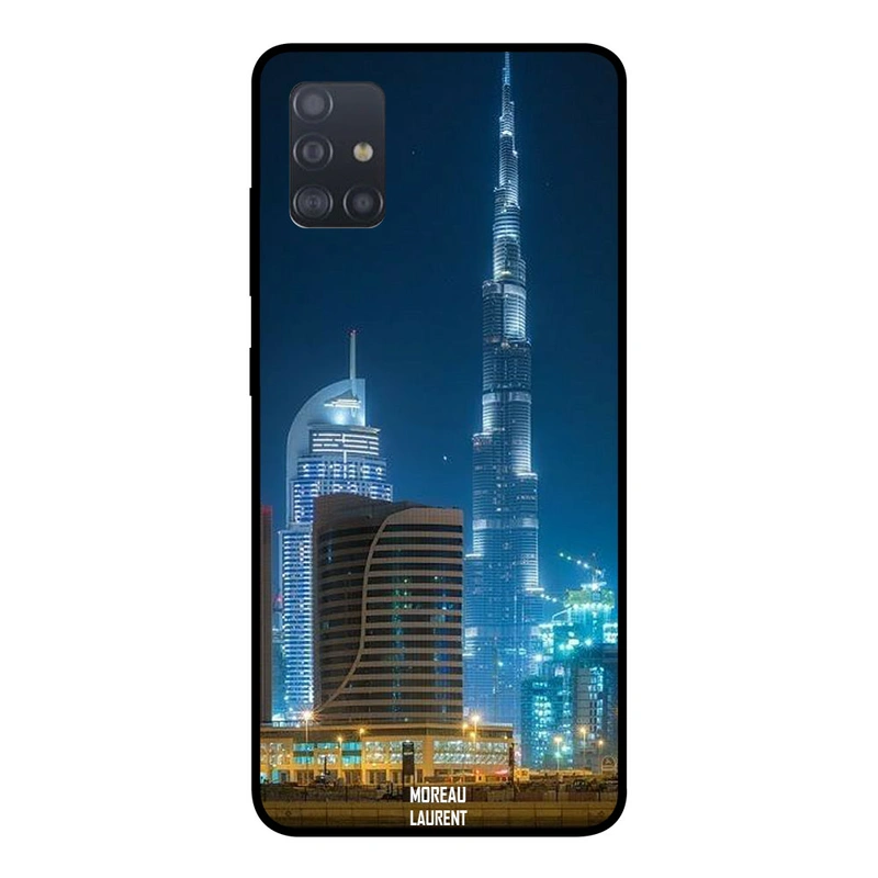 Moreau Laurent Samsung Galaxy A51 Protective Case Cover Burj Khalifa Lighten