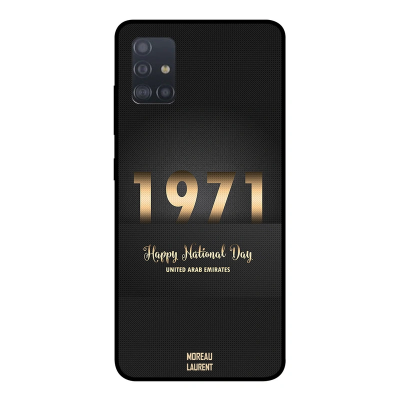 Moreau Laurent Samsung Galaxy A51 Protective Case Cover Happy National Day UAE 1971