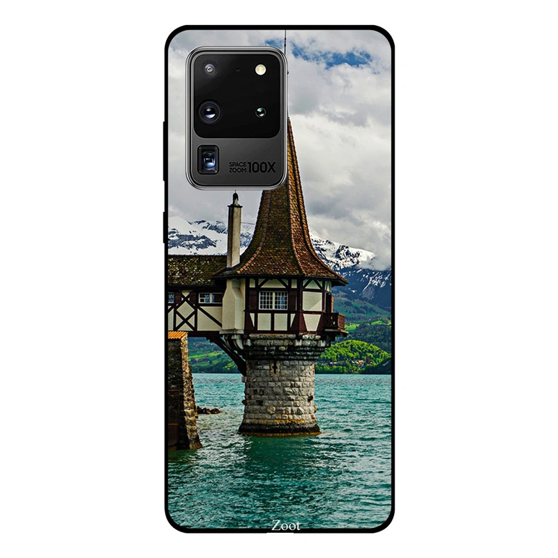 Zoot  Premium Quality Design Case Cover Compatible For Samsung Galaxy S20 Ultra Oberhofen Castle