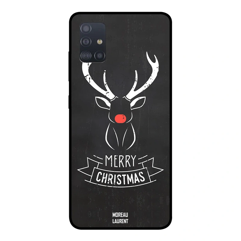 Moreau Laurent Samsung Galaxy A51 Protective Case Cover Merry Christmas