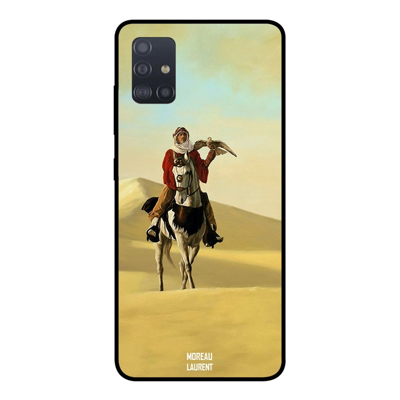 Moreau Laurent Samsung Galaxy A51 Protective Case Cover On Horse At Deserts