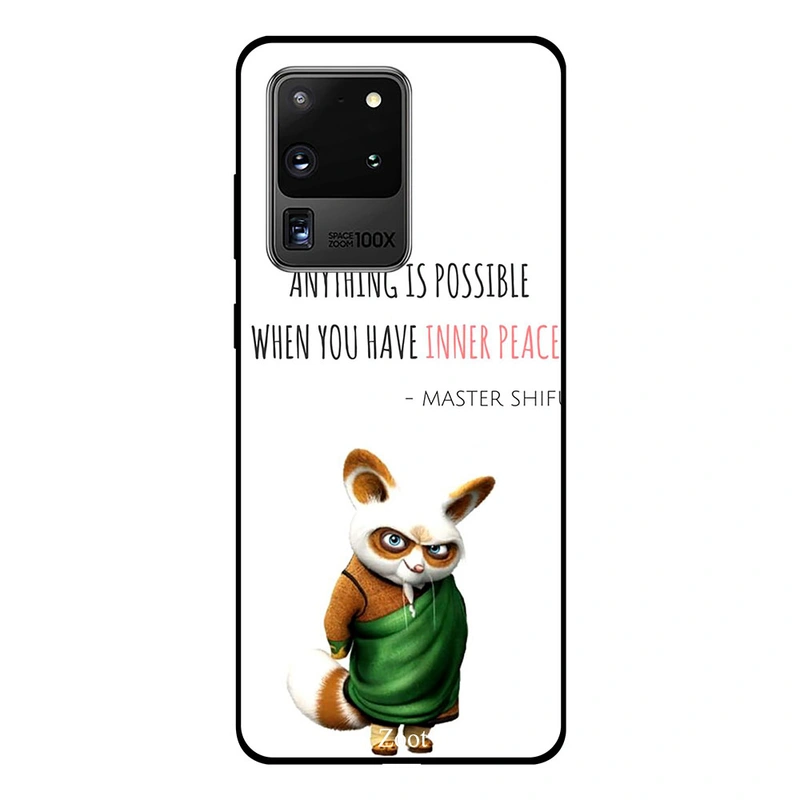 Zoot Protective Printed Case Cover For Samsung Galaxy S20 Ultra Anything Is Possible Master Shifu