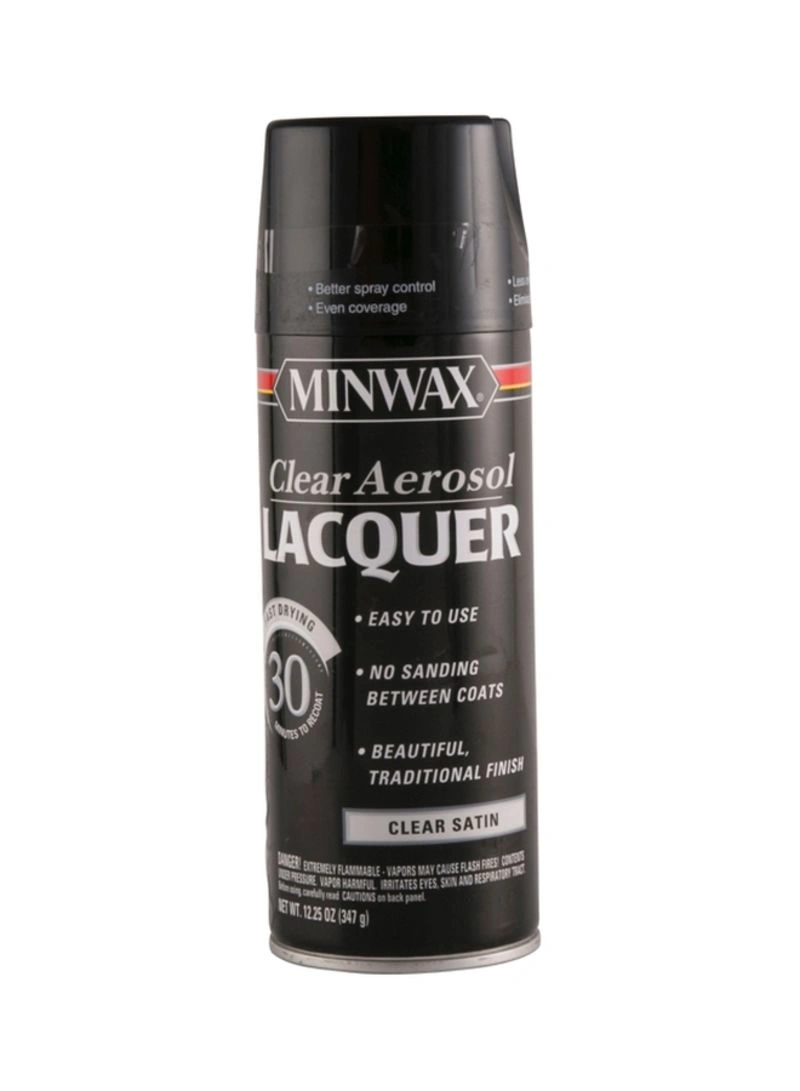 Minwax Aerosol Lacquer Clear Satin 347g Wholesale Prices Tradeling