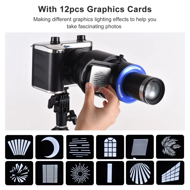 Photography Lighting Bowens Optical Conical Snoot Spotlight