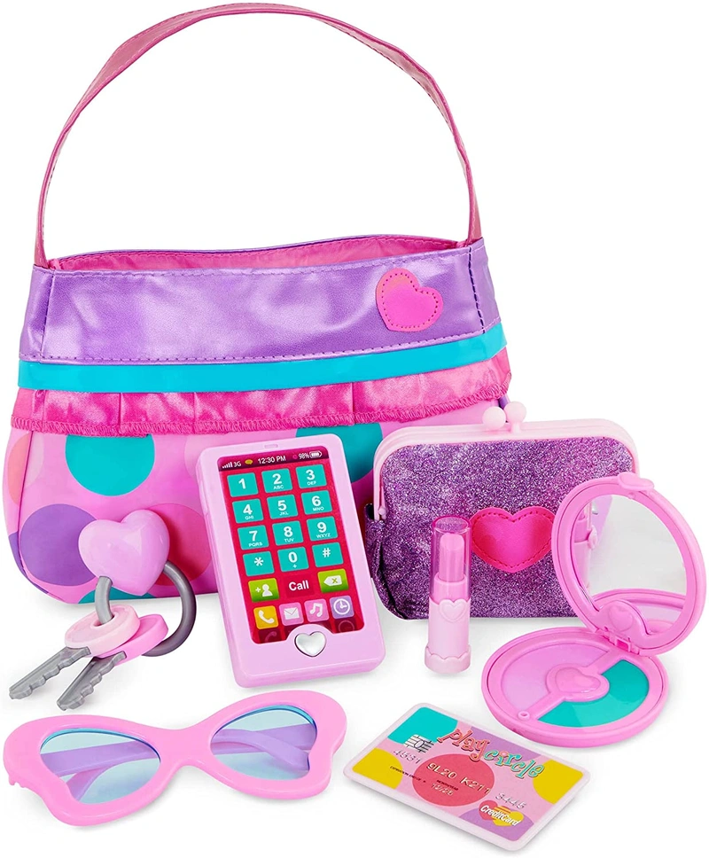 Printed handbag - Light pink/Disney princesses - Kids | H&M IN