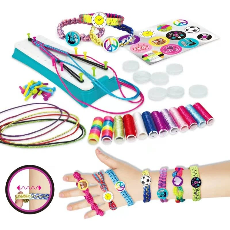 Loopdedoo DIY Friendship Bracelet Maker Kit - Friendship Bracelet Making Kit  for Kids Ages 8 & Up - Make Bracelets in Minutes for Birthday, Friendship  Day, Chri… | Rubber band bracelet, Loom