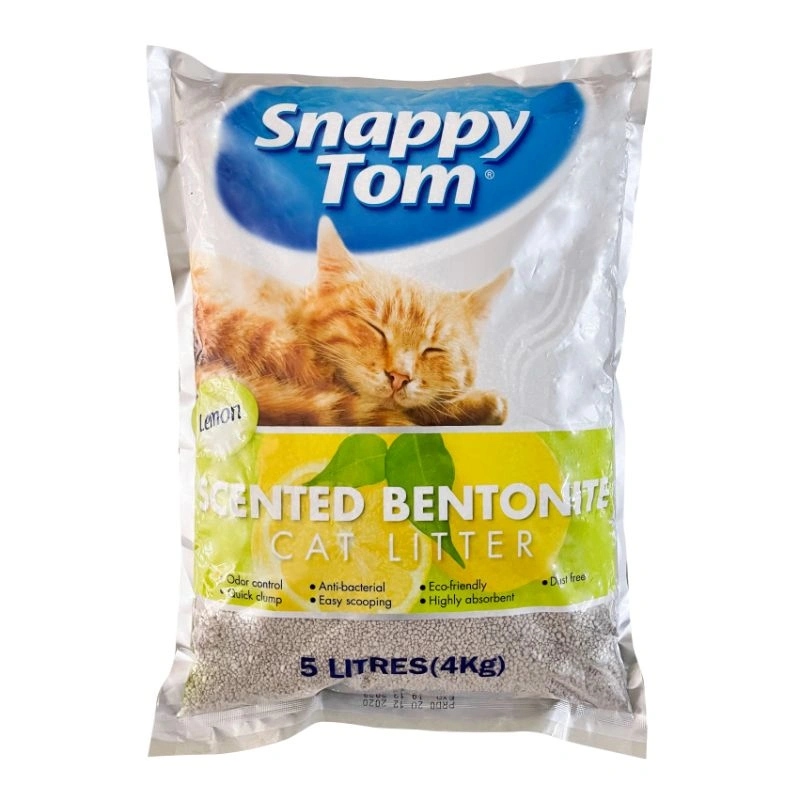 Snappy Tom Bentonite Cat Litter Lemon 4 kg Wholesale Tradeling