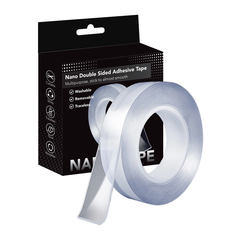 Double Face Tape 3m/5m Double Sided Transparent Adhesive