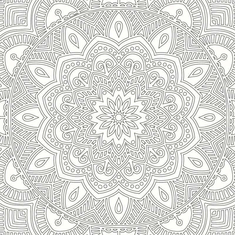 Refreshing Mandala - Colouring Book for Adults (Pack of 5): Buy Refreshing  Mandala - Colouring Book for Adults (Pack of 5) by Dreamland Publications  at Low Price in India