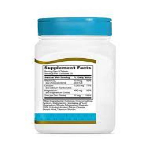 21st Century Calcium Magnesium Zinc Plus Vitamin D 90 Tablets