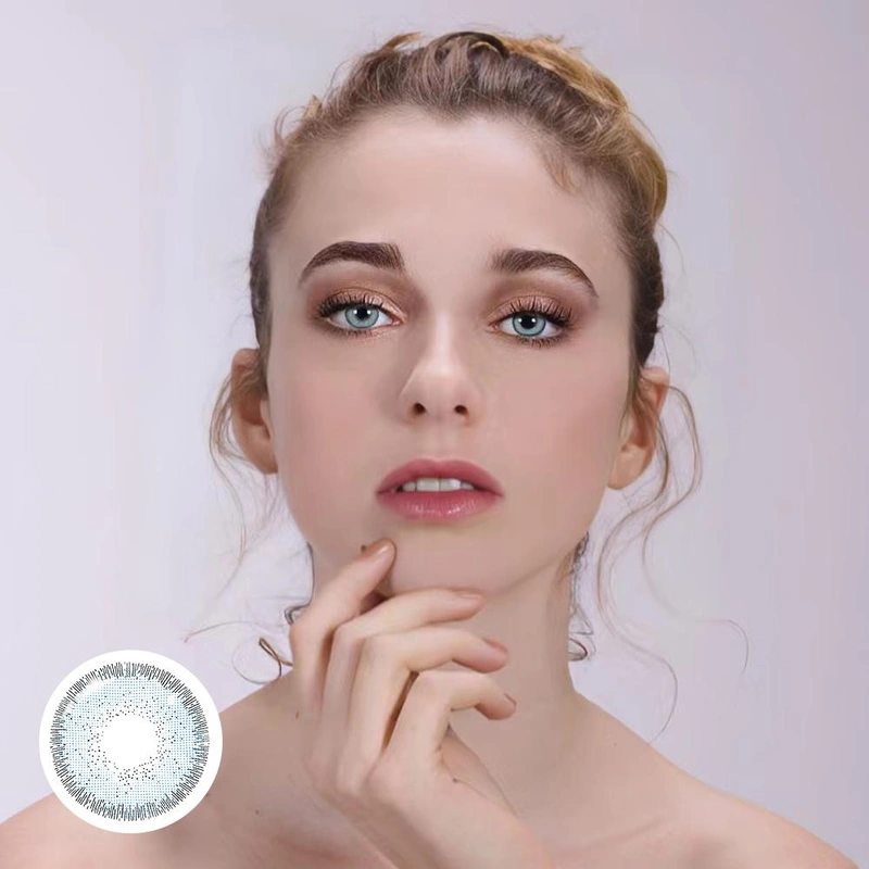 Ojotrend 1Pair Colored Contact Lens European Halloween Eyes Cosplay