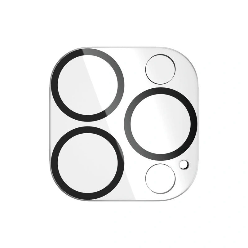 PanzerGlass® Hoops Camera Lens Protector iPhone 15 Pro | 15 Pro Max | White  Titanium