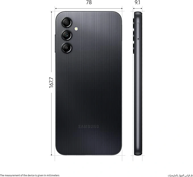 Samsung A14 4G Smartphone 128GB 6GB,Black