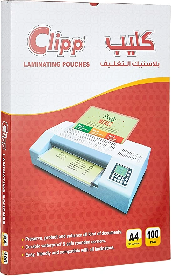 Clipp Laminating Pouches A4 Wholesale Prices Tradeling