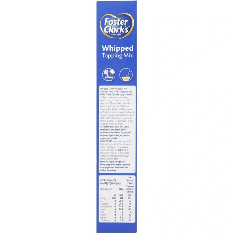 Foster Clark's Whipped Topping Mix 144g x 24 Wholesale Tradeling