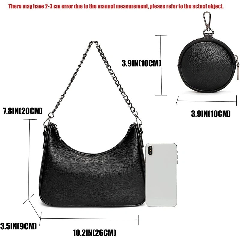 Small Crossbody Hobo Handbags For Women, Multipurpose Soft