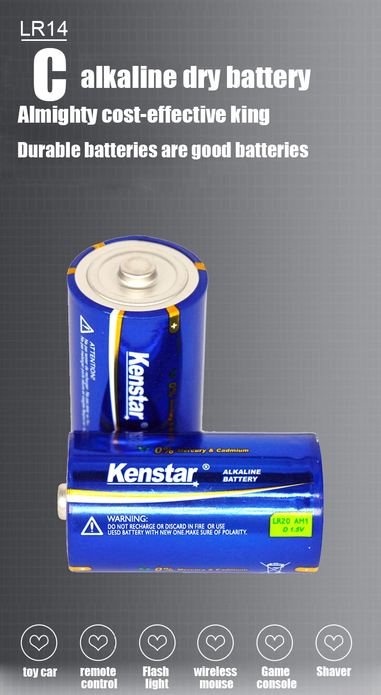 Full Power 1.5V Dry Cell Battery Lr14 C Size - China C Size Battery and 4 C  Battery price