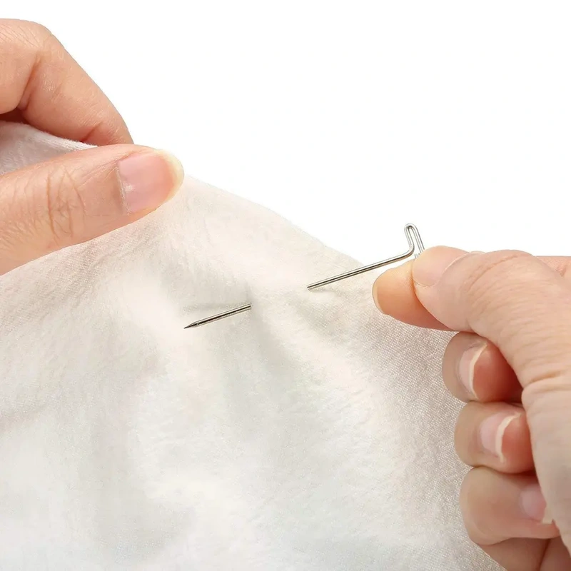 Stainless Steel Push Pin Kit T Shape Sewing T Pins For Wigs And Crafts