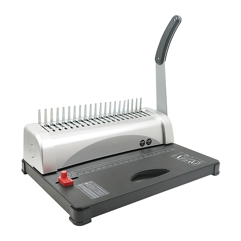 A4 Size Automatic Hot Melt Glue Perfect Binder Book Binding Machine