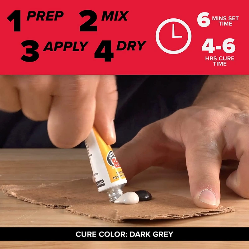 JB Weld QuickSetting Steel Reinforced Epoxy Resin Twin Tubes 2oz P.No.8276 Wholesale