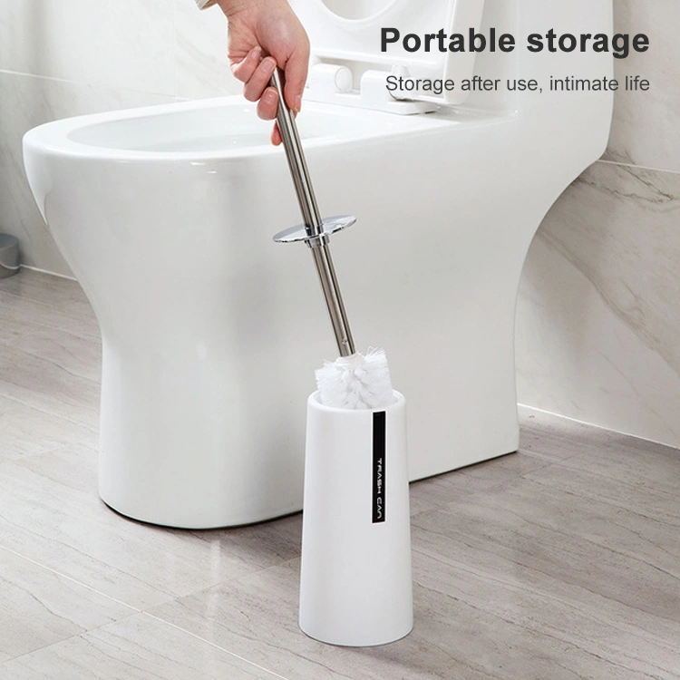 SUNSKY Long Handle Toilet Brush Set Bathroom Cleaning Supplies