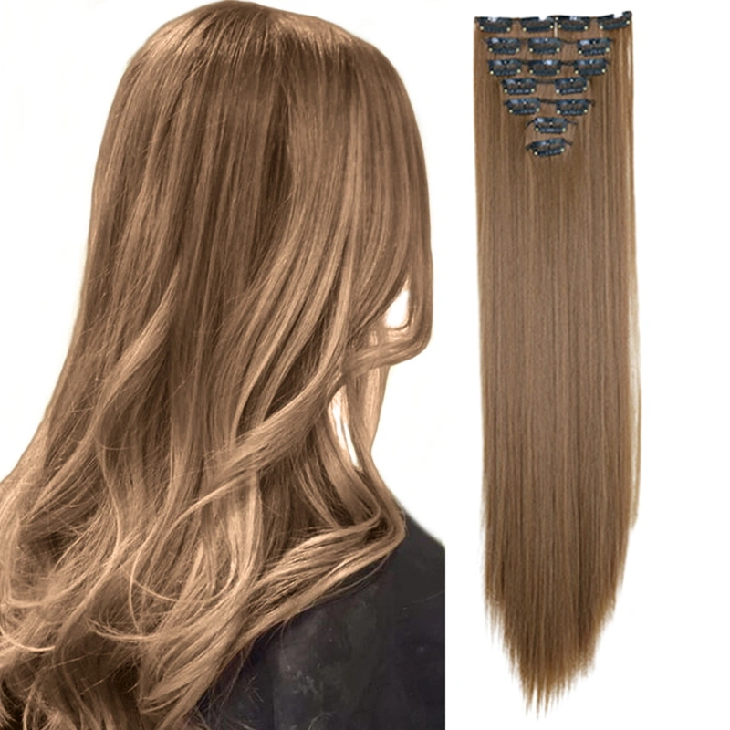 Natural Straight Wig Extensions Versatile Stylish Seamless User