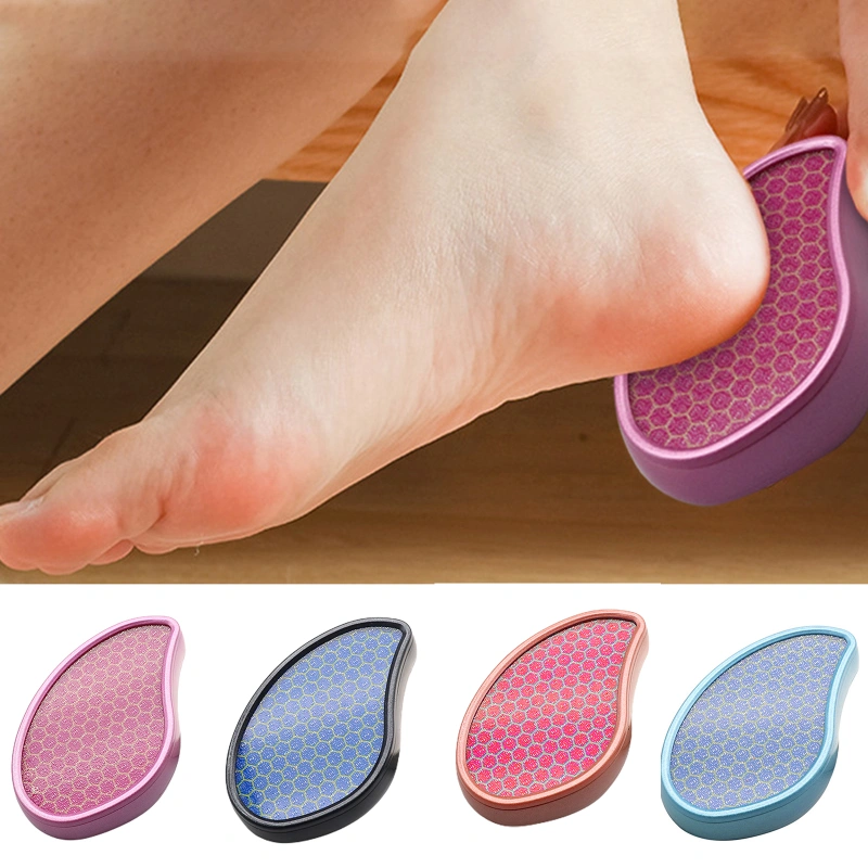 Foot Scrub Stone Innovative Hygienic Plastic Nano Glass Foot Grinder