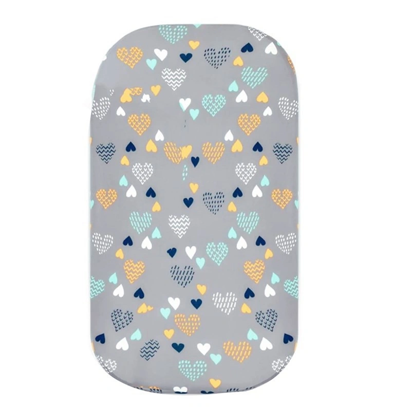 Pad Cover Cute Print Removable Polyester Baby Cradle Sheets