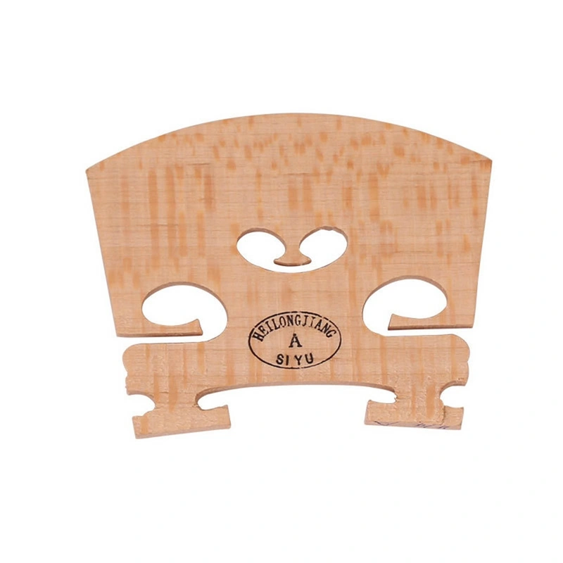 Violin Bridge Professional Clear Sound DIY High Hardness Violin Neck