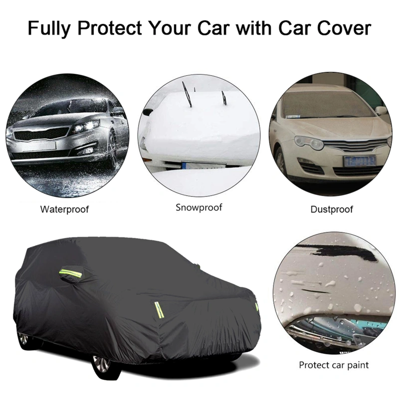 Sedan Car Cover Waterproof All Weather Outdoor Car Cover UV Protection