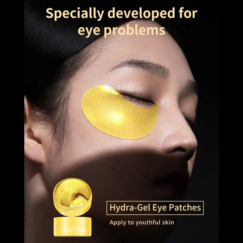 LANBENA 30 Pairs Firming Eye Mask Moisturizing Hydrating Eye Masks Anti