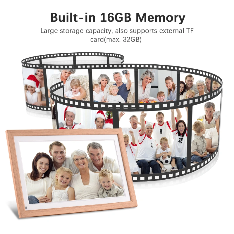 15.6 Inch Large WiFi Digital Photo Frame Cloud Digital Picture Frame