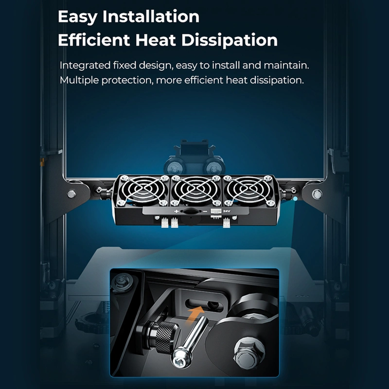 Creality Fan Cooling Kit Fast Heat Dissipation for Highspeed Printing