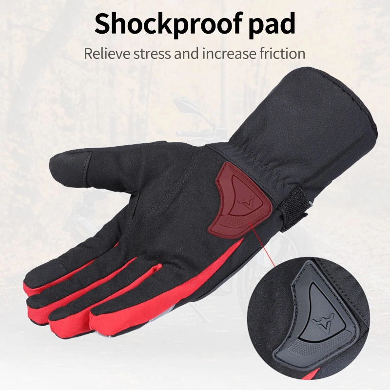 Winter Motorcycle Gloves Waterproof Cold Weather Motorcycle Gloves Warm