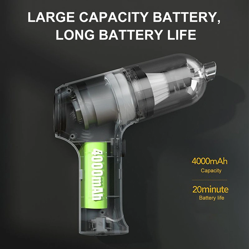 Cordless Handheld Vacuum, 60W HighPower Mini Vacuum Cleaner with