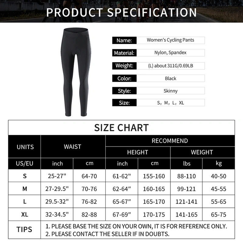 Aeike Women's Cycling Shorts Bike Shorts Padded Bicycle Tights For Riding