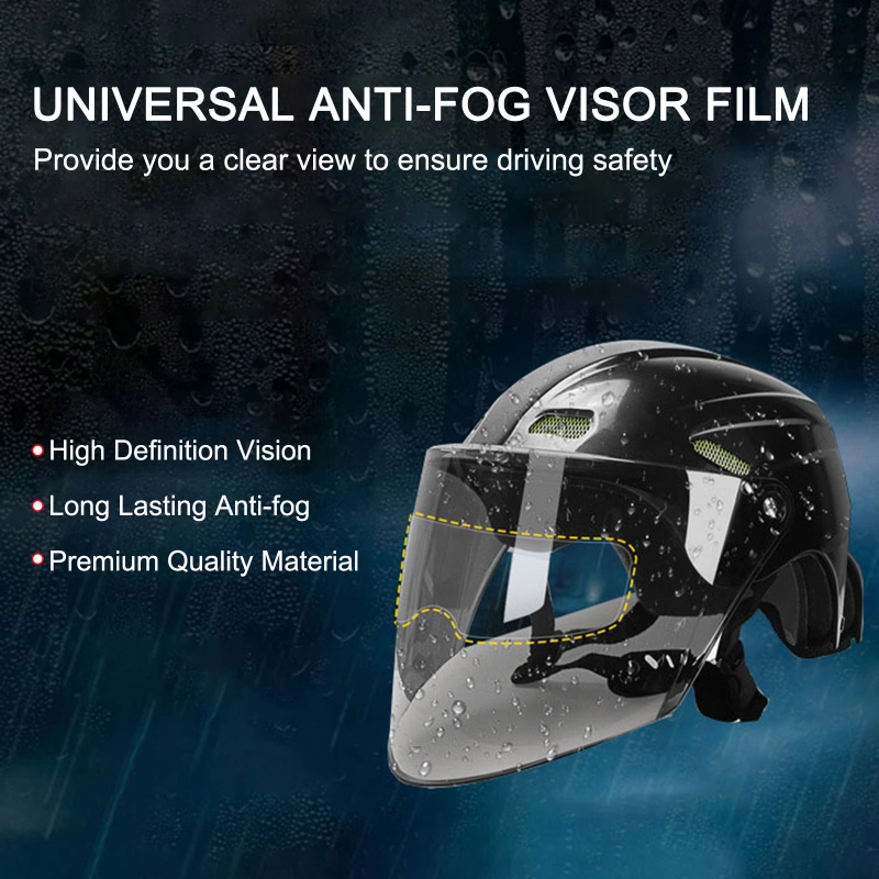 Universal Anti Fog Rainproof Helmet Shield Film Raining Fog Anti Film