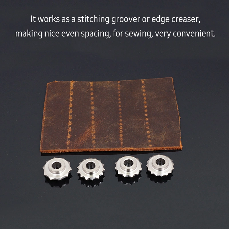 Leathercraft Spacer Tool Spacer Embossing System Set Sewing Stitch Spacer Stitching Wheel Marker