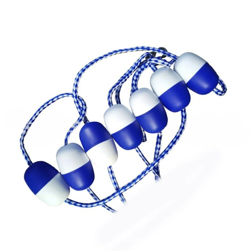 5m / 16.4 ft Pool Safety Float Lines Blue and White Divider Rope Pool Rope Floating Cordon Pool