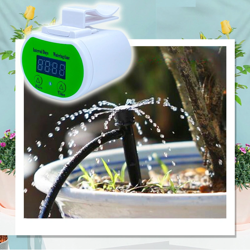 Irrigation timer,Automatic Watering System Timed Waterer Device Garden
