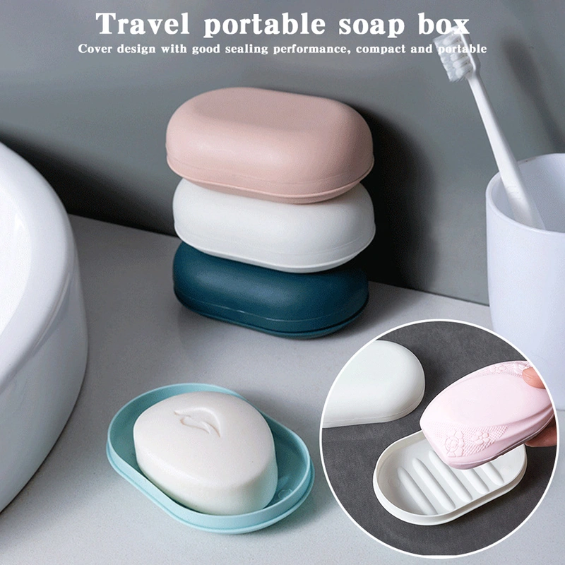 Antislip Design Soaps Storage Case Portable Waterproof Travel Soaps